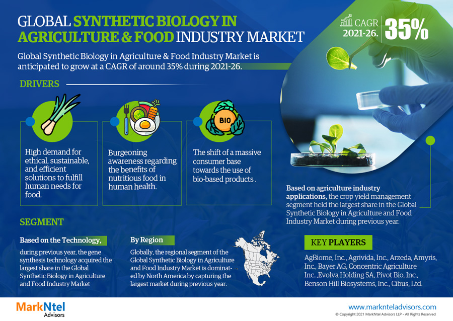 Biología sintética en el mercado de agricultura y alimentos